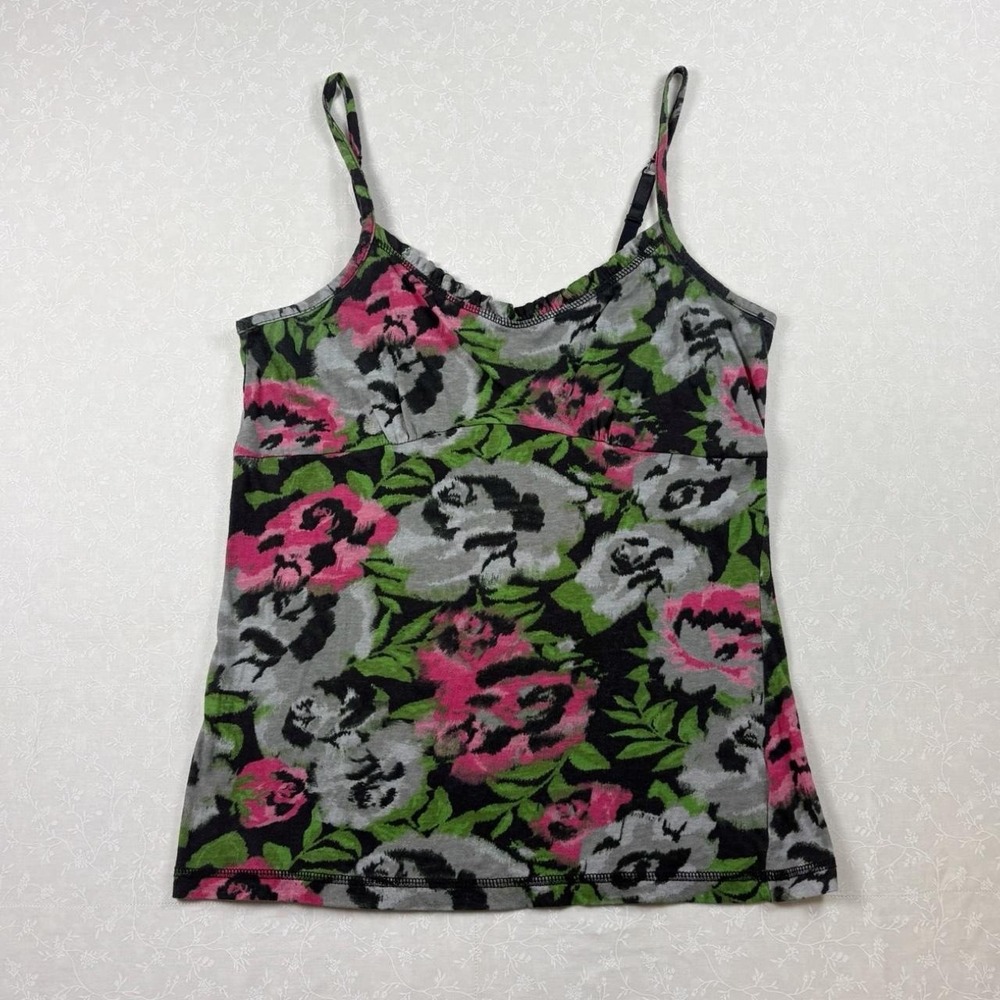 Y2K Floral Cami Tank | Lei | Tagged XL Best Fits M